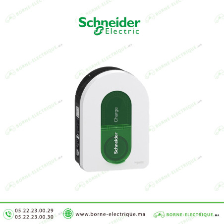 Borne de recharge Schneider EVlink 7,2/11/22 KW EVH5A22N2S Casablanca Maroc