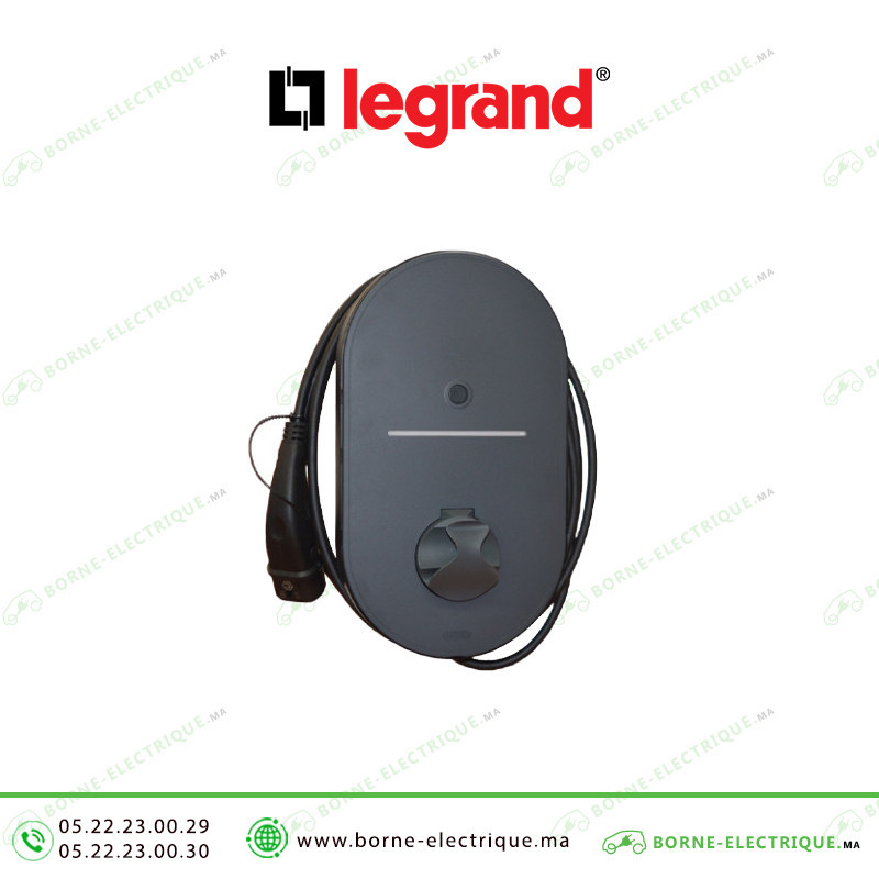 Borne de recharge Legrand triphasé Green'up Home pour VE 22KW 057042 Casablanca Maroc