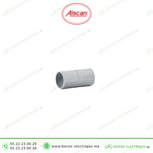 Raccord enfichable Tube PVC AISCAN D25 MGE25 Casablanca Maroc