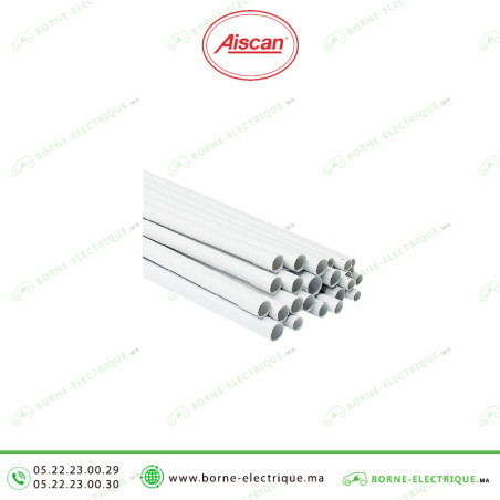 Tube PVC électrique rigide AISCAN 13D20