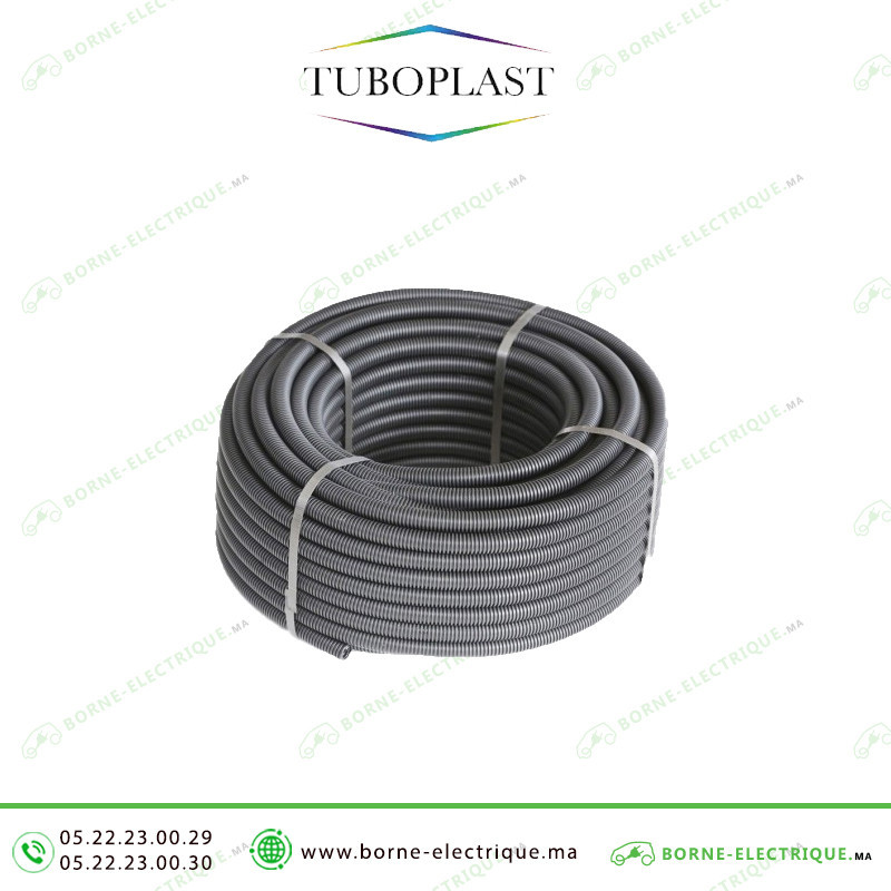 Tube annelé isogris TuboPlast 13 D20 TUBPLGD13_20 Casablanca Maroc